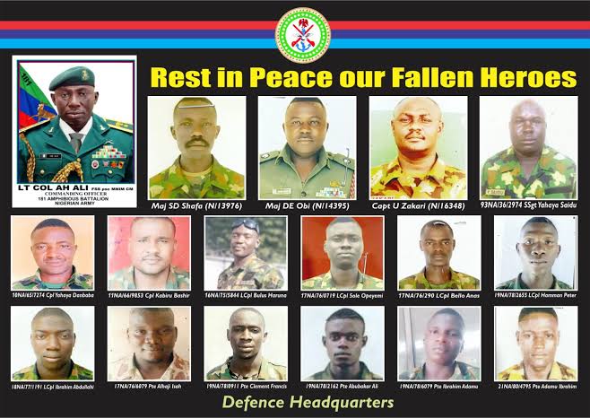 TRUTH THAT LED TO KILLING OF 17 SOLDIERS IN OKUOMA COMMUNITY