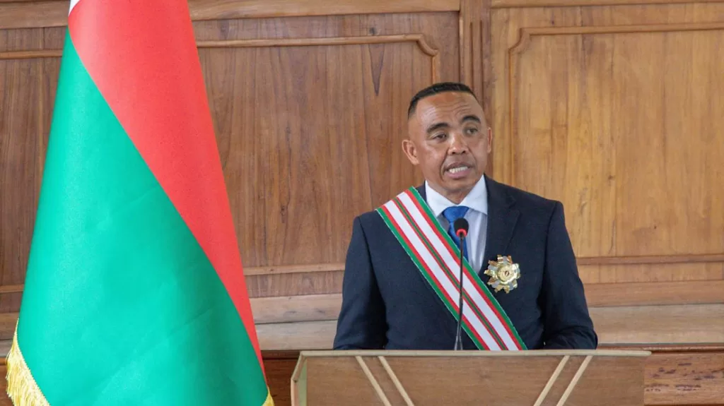 FROM PRISON CELL TO PRESIDENTIAL PALACE - NEW HELMSMAN TAKES OVER IN MADAGASCAR