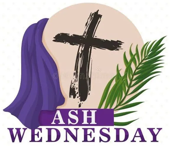 TODAY IS ASH WEDNESDAY