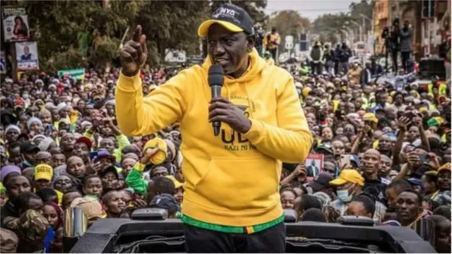 KENYAN PRESIDENT HITS BACK AT TINUBU, MOCKS NIGERIANS