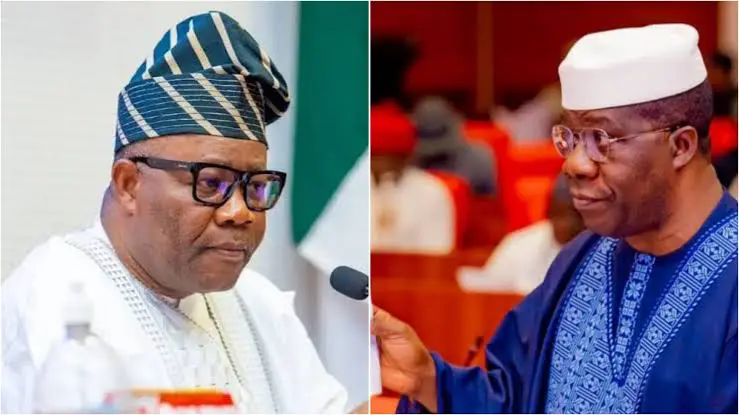 NO RIFT BETWEEN SENATE PRESIDENT, SENATE LEADER - SPOKESPERSON 1 Akpabio Opeyemi Bamidele