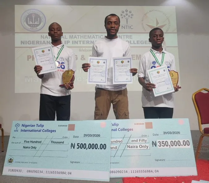 NATIONAL MATHS COMPETITION 2026; SOUTH EAST SCHOOLS CLEAR THE AWARDS