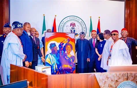 TINUBU HOSTS ENUGU STATE STAKEHOLDERS AT ASO ROCK, BLAMES POOR PLANNING FOR NIGERIA’S CHALLENGES