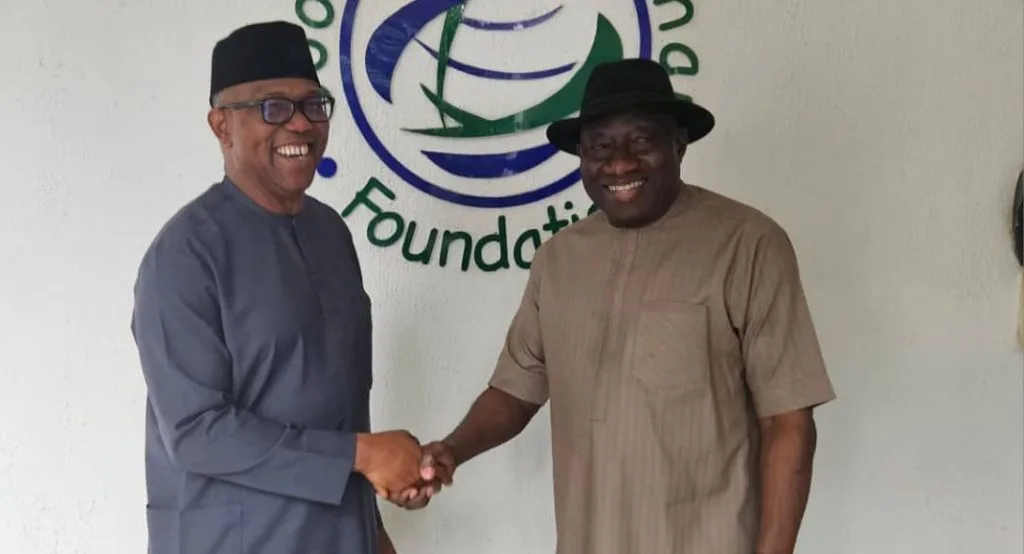 PETER OBI, SOUTH EAST LEADERS MEET JONATHAN IN ABUJA
