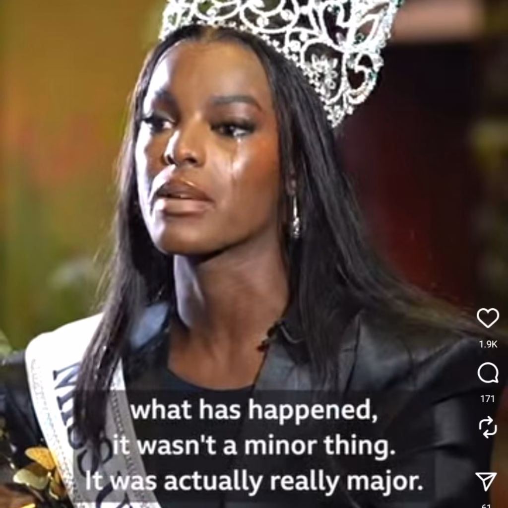 MISS UNIVERSE CHIDIMMA ADETSHINA HEADS TO COURT TO CHALLENGE DEPORTATION FROM SOUTH AFRICA