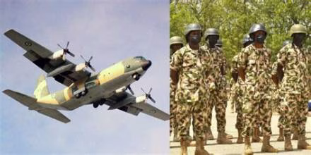 MILITARY AIRCRAFT WITH 32 PERSONS ON BOARD, CRASHES IN ONDO STATE