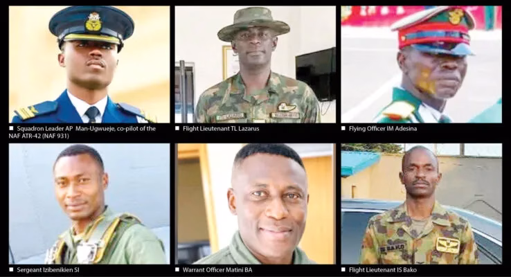 HOW FAMILIES, FRIENDS, COLLEAGUES MOURN NAF CRASH VICTIMS 1 1001708971