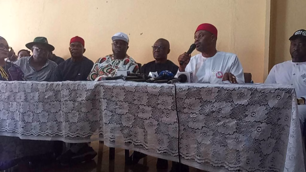PDP, NDC, ADC GOVERNORSHIP CANDIDATES IN ENUGU UNITE AGAINST POLITICAL VIOLENCE, THUGGERY